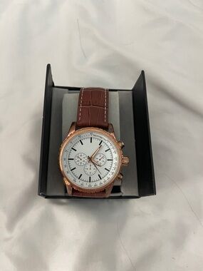 Aldo's Men's Rose Gold Chronograph Watch.